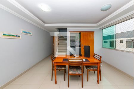 Sala de apartamento à venda com 3 quartos, 140m² em Castelo, Belo Horizonte