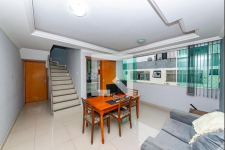 Sala de apartamento à venda com 3 quartos, 140m² em Castelo, Belo Horizonte