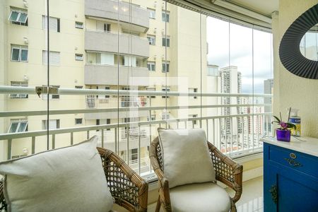 Vista da sala de apartamento para alugar com 2 quartos, 59m² em Vila Gomes Cardim, São Paulo