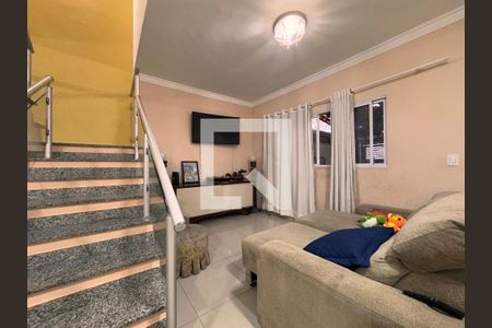 Sala de casa para alugar com 3 quartos, 140m² em Parque das Nações, Santo André