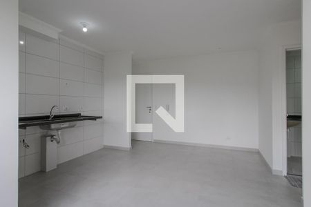 Sala/Cozinha de apartamento para alugar com 2 quartos, 42m² em Vila Bocaina, Mauá