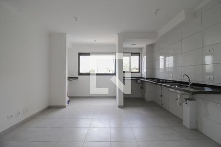 Sala/Cozinha de apartamento para alugar com 2 quartos, 42m² em Vila Bocaina, Mauá