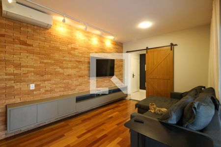 Sala de apartamento para alugar com 3 quartos, 121m² em Pinheiros, São Paulo