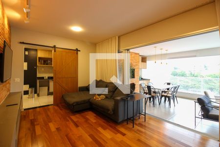 Sala de apartamento para alugar com 3 quartos, 121m² em Pinheiros, São Paulo