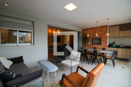 Varanda de apartamento para alugar com 3 quartos, 121m² em Pinheiros, São Paulo