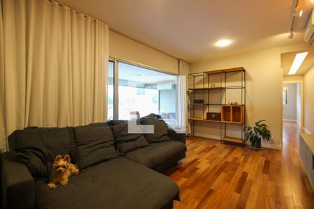 Sala de apartamento para alugar com 3 quartos, 121m² em Pinheiros, São Paulo