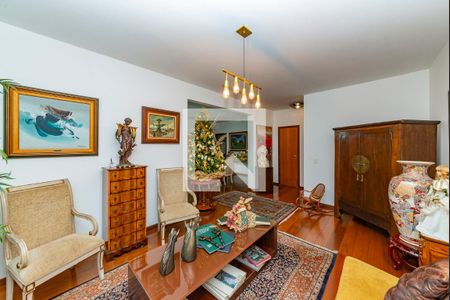 Sala 1 de apartamento à venda com 4 quartos, 182m² em Lourdes, Belo Horizonte