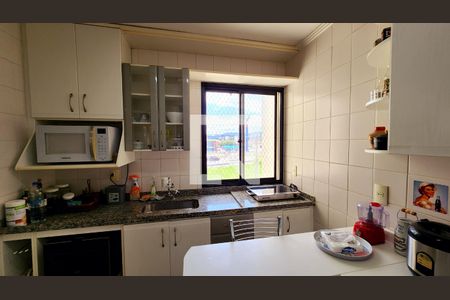 Cozinha e Área de Serviço de apartamento à venda com 2 quartos, 67m² em Parque da Represa, Jundiaí