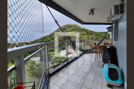 Varanda de apartamento à venda com 2 quartos, 75m² em Recreio dos Bandeirantes, Rio de Janeiro