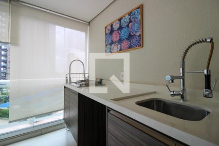 Varanda gourmet de apartamento para alugar com 1 quarto, 70m² em Pinheiros, São Paulo