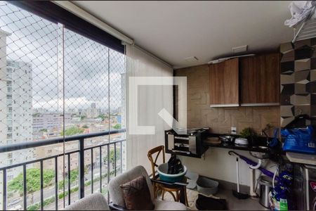 Varanda de apartamento à venda com 2 quartos, 60m² em Cambuci, São Paulo