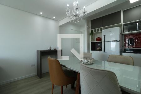 Sala de Jantar de apartamento à venda com 2 quartos, 65m² em Jardim, Santo André