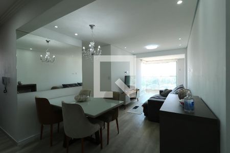 Sala de apartamento à venda com 2 quartos, 65m² em Jardim, Santo André