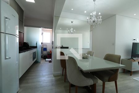 Sala de Jantar de apartamento à venda com 2 quartos, 65m² em Jardim, Santo André