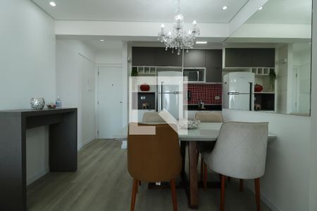 Sala de Jantar de apartamento à venda com 2 quartos, 65m² em Jardim, Santo André