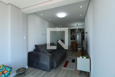 Sala de apartamento à venda com 2 quartos, 65m² em Jardim, Santo André