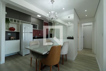 Sala de Jantar de apartamento à venda com 2 quartos, 65m² em Jardim, Santo André