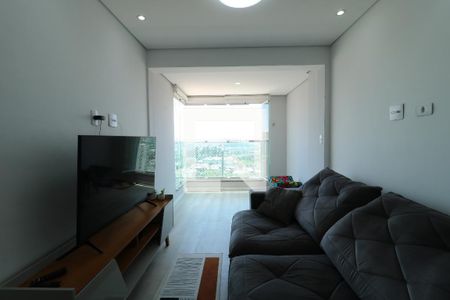 Sala de apartamento à venda com 2 quartos, 65m² em Jardim, Santo André