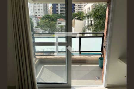 Varanda da Sala de apartamento para alugar com 1 quarto, 40m² em Pompeia, São Paulo