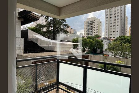 Varanda da Sala de apartamento para alugar com 1 quarto, 40m² em Pompeia, São Paulo