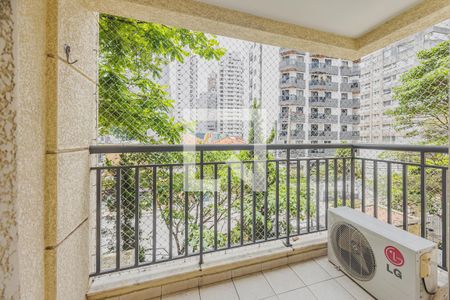 Varanda de apartamento para alugar com 2 quartos, 62m² em Jardim Paulista, São Paulo