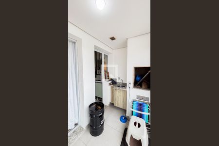 Varanda Sala - Sala de Jantar de apartamento à venda com 2 quartos, 57m² em Vila Homero Thon, Santo André