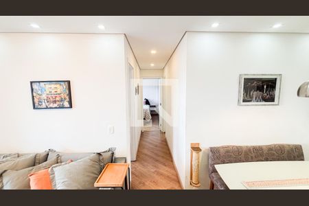 Sala - Sala de Jantar de apartamento à venda com 2 quartos, 57m² em Vila Homero Thon, Santo André