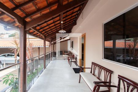 Varanda da Sala de casa à venda com 3 quartos, 105m² em Santa Monica, Belo Horizonte