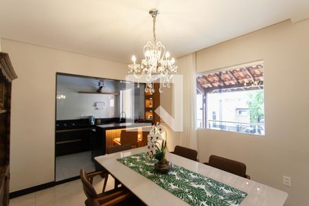 Sala de Jantar de casa à venda com 3 quartos, 105m² em Santa Monica, Belo Horizonte