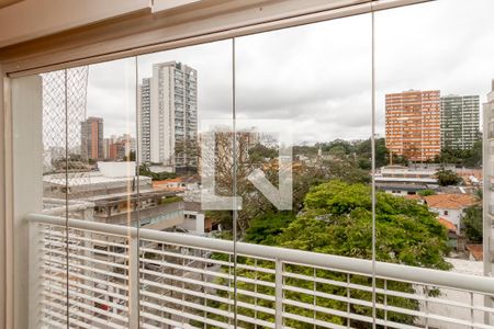 Vista da Sala de apartamento para alugar com 2 quartos, 62m² em Chácara Santo Antônio (zona Sul), São Paulo