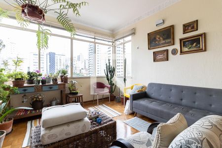 Sala de apartamento à venda com 2 quartos, 74m² em Aclimação, São Paulo