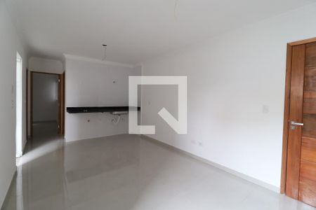 Sala / Cozinha de apartamento para alugar com 2 quartos, 48m² em Vila Nivi, São Paulo