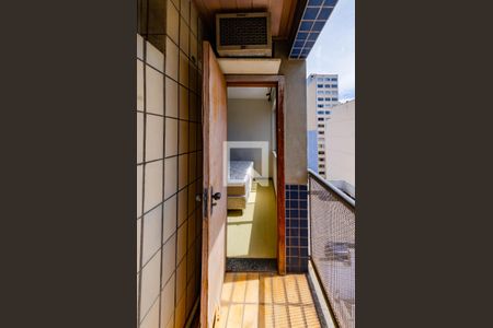 Varanda de apartamento para alugar com 1 quarto, 30m² em Barro Preto, Belo Horizonte