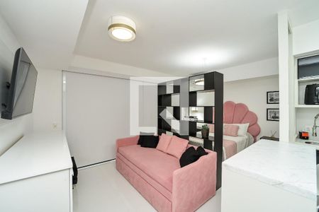 Sala de apartamento para alugar com 1 quarto, 40m² em Boa Vista, Porto Alegre