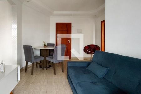 Sala de apartamento para alugar com 1 quarto, 50m² em Vila Caiçara, Praia Grande