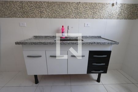 Sala/cozinha/Área de serviço de apartamento para alugar com 1 quarto, 28m² em Vila Antonieta, São Paulo