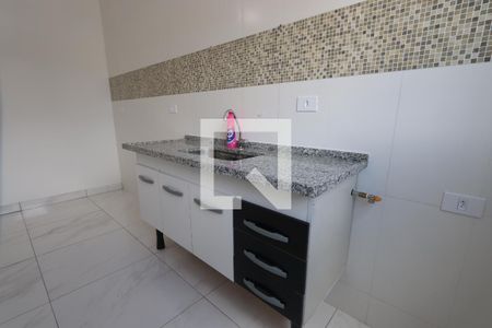 Sala/cozinha/Área de serviço de apartamento para alugar com 1 quarto, 28m² em Vila Antonieta, São Paulo