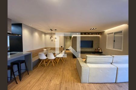 Sala de apartamento à venda com 3 quartos, 110m² em Carandiru, São Paulo