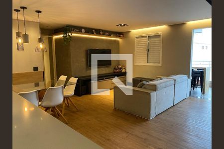 Sala de apartamento à venda com 3 quartos, 110m² em Carandiru, São Paulo