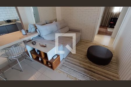 Sala de apartamento para alugar com 1 quarto, 78m² em Parque Campolim, Sorocaba