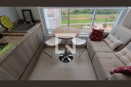 Varanda gourmet de apartamento para alugar com 1 quarto, 78m² em Parque Campolim, Sorocaba