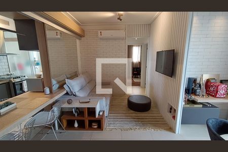 Sala de apartamento para alugar com 1 quarto, 78m² em Parque Campolim, Sorocaba