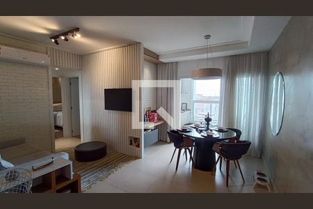 Sala de apartamento para alugar com 1 quarto, 78m² em Parque Campolim, Sorocaba