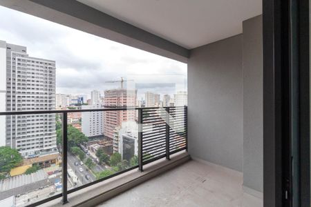 Varanda de kitnet/studio à venda com 1 quarto, 27m² em Pompeia, São Paulo