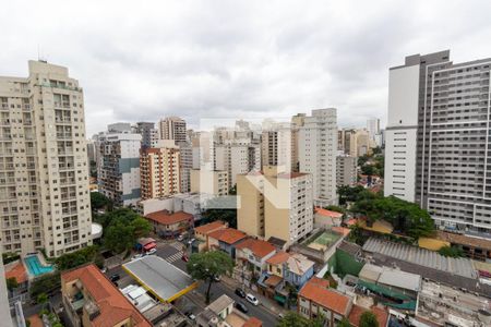 Vista da Varanda de kitnet/studio à venda com 1 quarto, 27m² em Pompeia, São Paulo