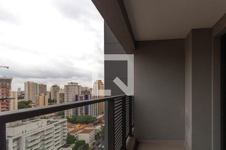 Varanda de kitnet/studio à venda com 1 quarto, 27m² em Pompeia, São Paulo