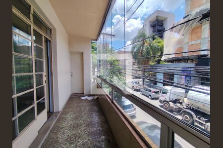 Varanda da Sala de apartamento à venda com 3 quartos, 130m² em Sion, Belo Horizonte