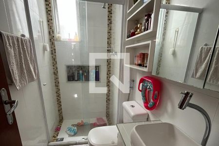 Banheiro de apartamento à venda com 2 quartos, 89m² em Cacuia, Rio de Janeiro