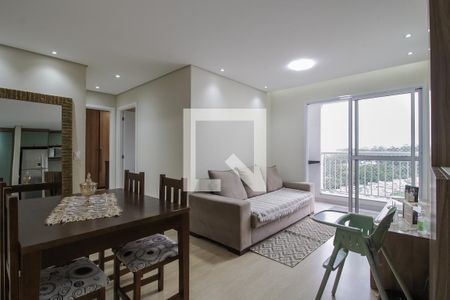 Sala - Sala de Jantar de apartamento para alugar com 2 quartos, 62m² em Vila Bocaina, Mauá