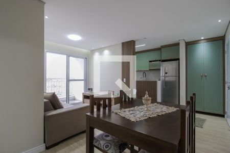 Sala de Jantar de apartamento para alugar com 2 quartos, 62m² em Vila Bocaina, Mauá